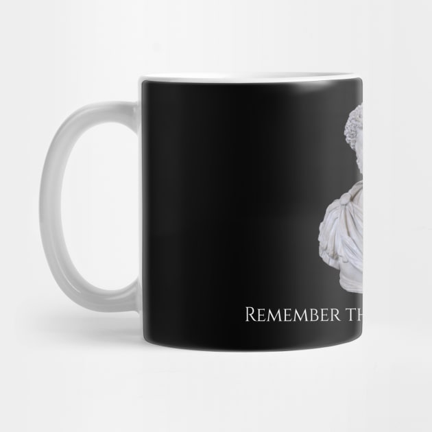 Caesar Marcus Aurelius Quote - Remember That All Is Opinion by Styr Designs